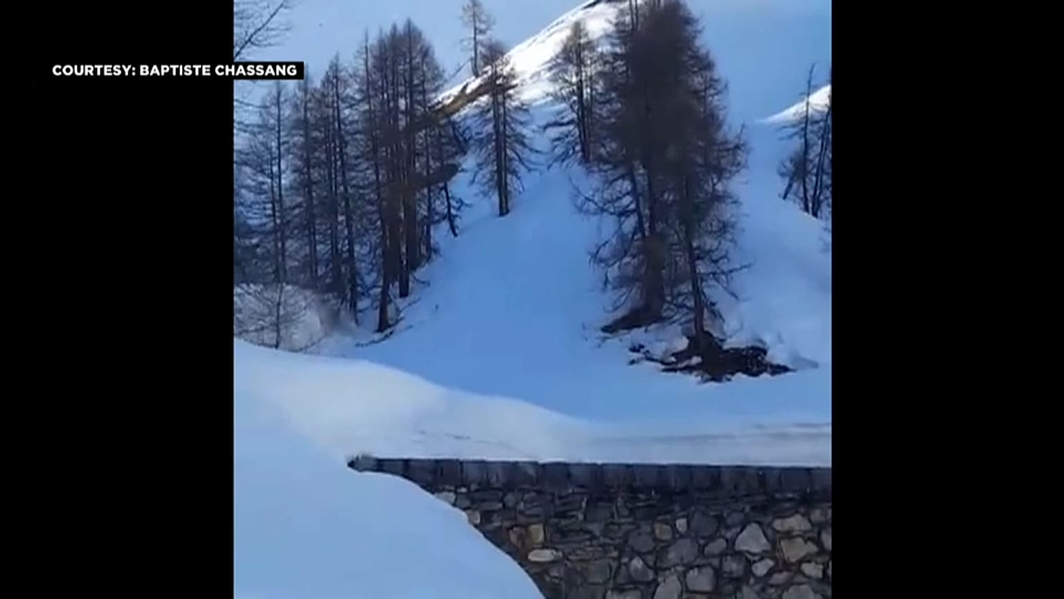 Emergency services taken by surprise by avalanche