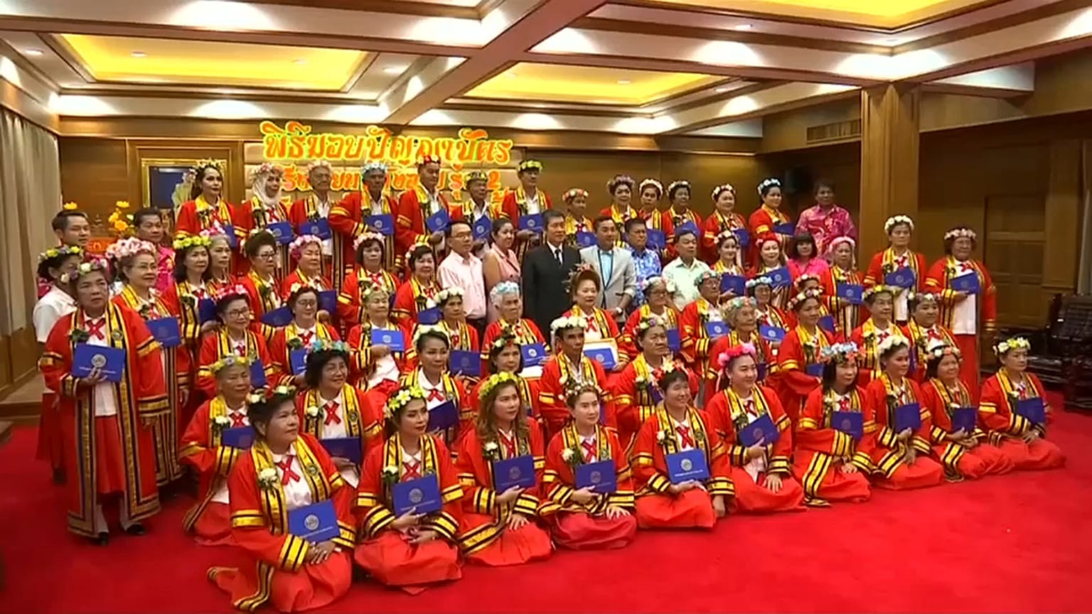 Elderly students in Bangkok