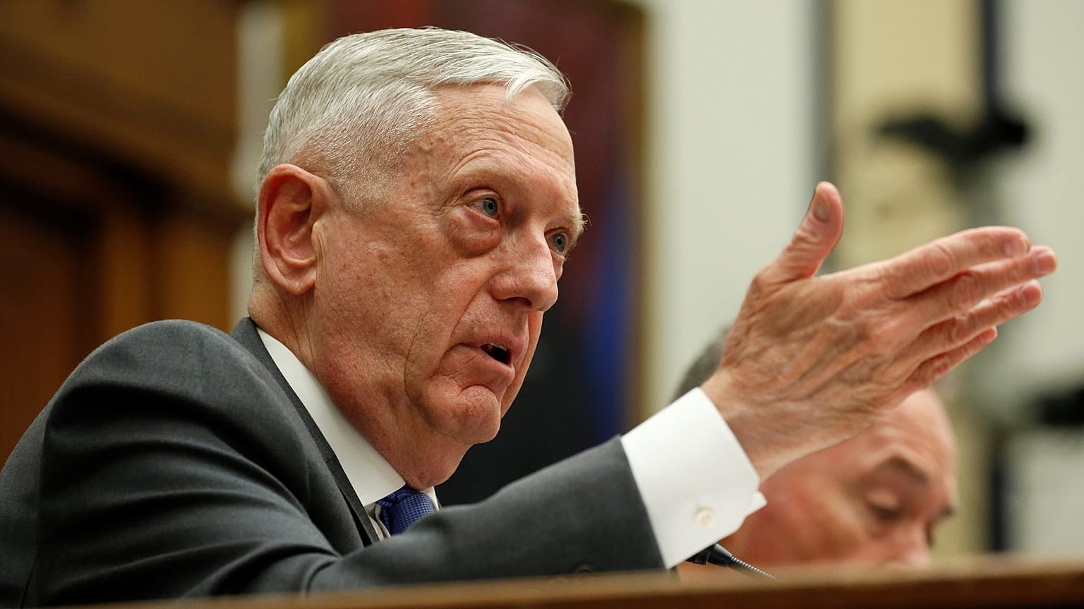 Defense Secretary James Mattis appears before Congress