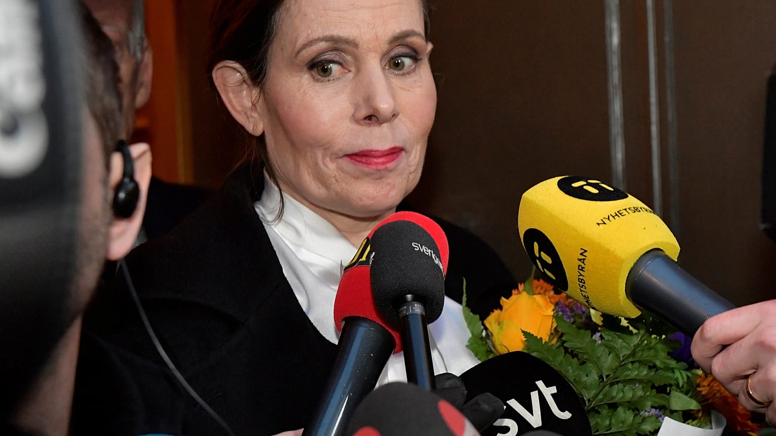 Declarações à imprensa de Sara Danius
