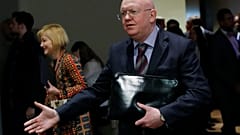 Russlands UN-Botschafter Wassili Nebenzia in New York