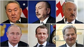 Who are the most popular presidents in Europe?