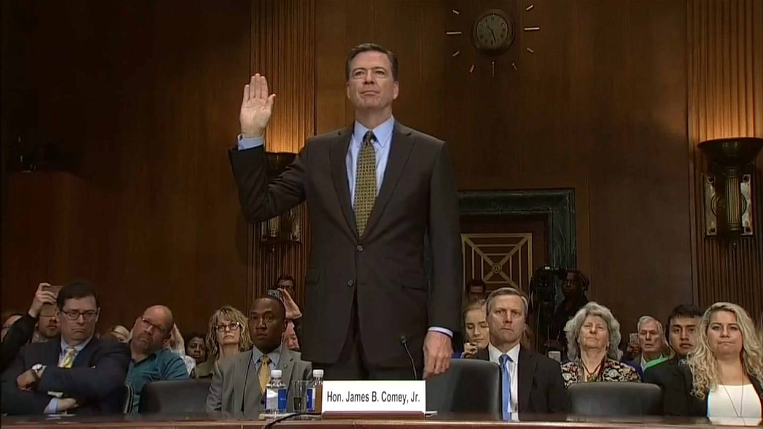 Trump hits back at Comey