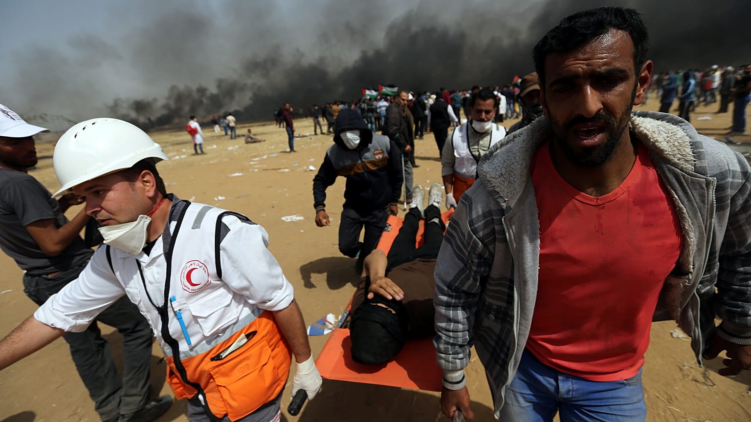 Au moins un mort et 30 blessés à Gaza 