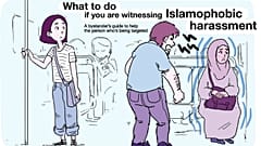 Here's what you should do if you see Islamophobia, says Parisian artist