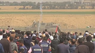 İsrail askerlerinden Gazze'deki protestolara müdahale