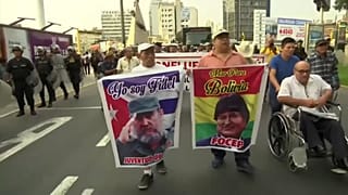 Cumbre de las Américas de Lima: manifestaciones de todos los signos marcan la primera jornada