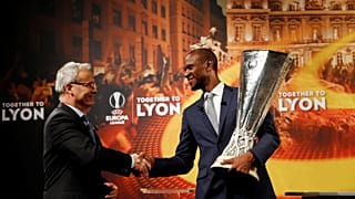 UEFA Kupası final öncesi Lyon'da
