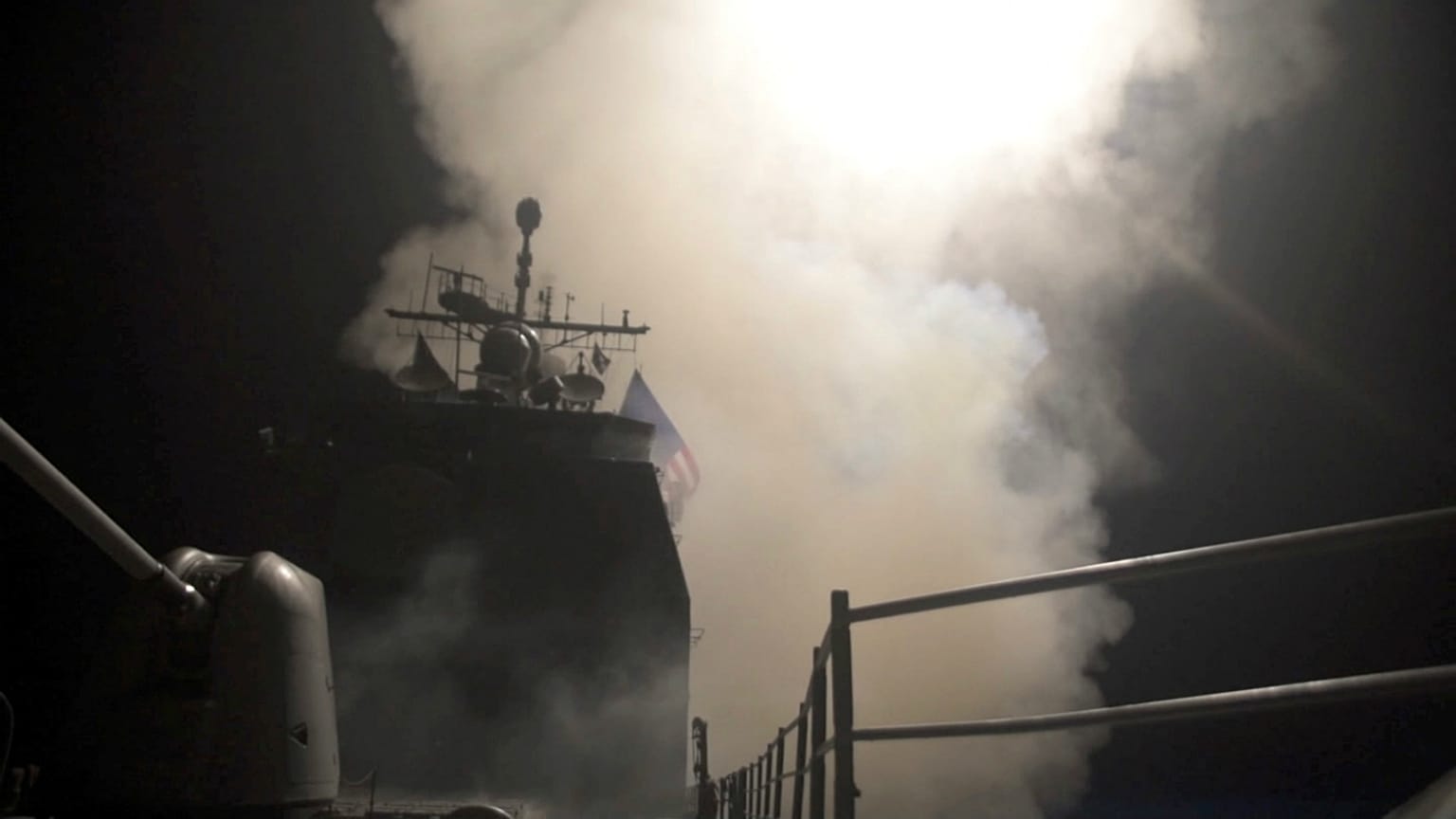 Pentagon: Suriye'de tüm hedefler başarıyla vuruldu