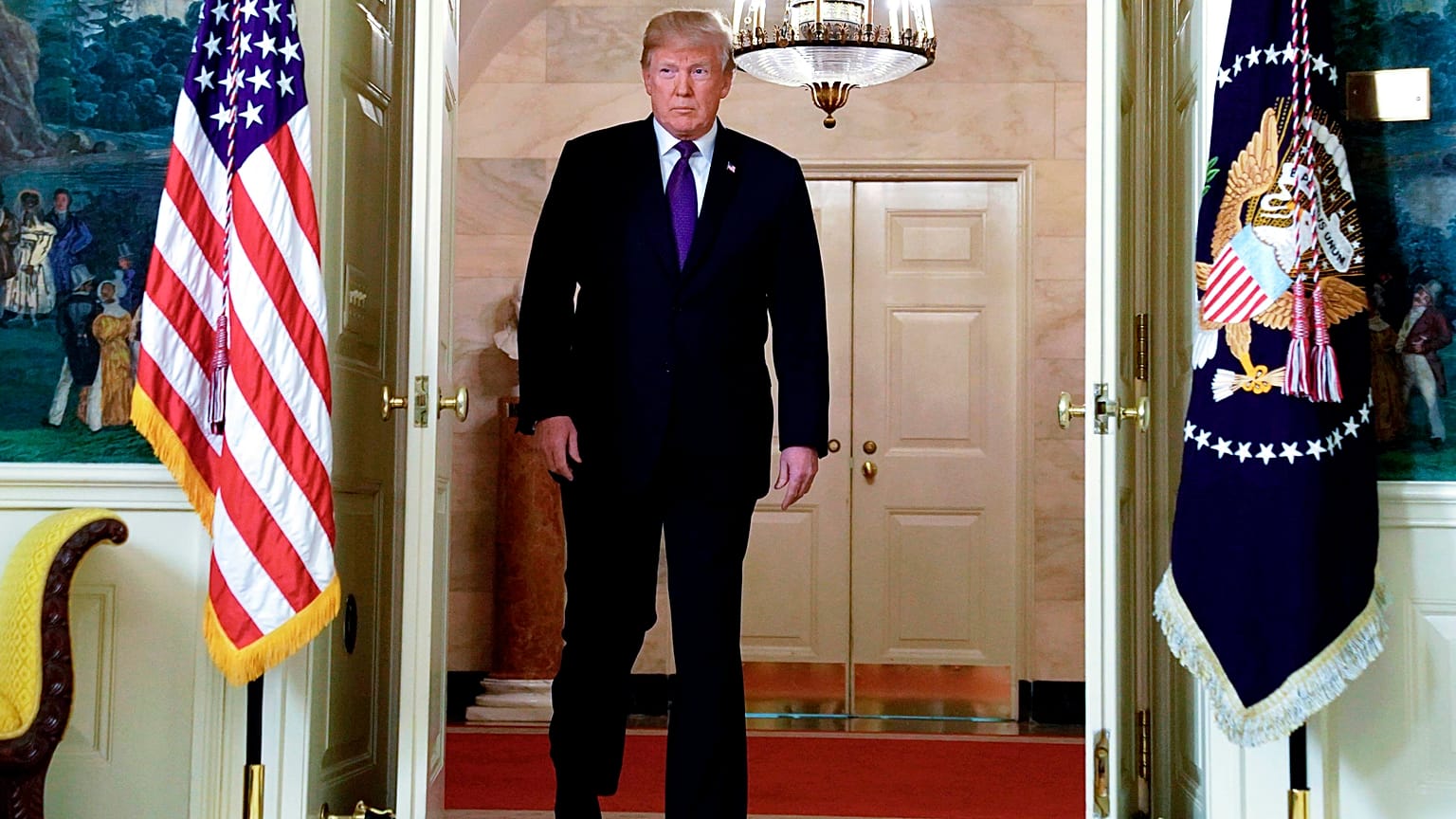 Read Trump's address to the nation on the U.S. attack on Syria