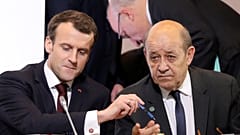  وزير الخارجية الفرنسي جان إيف لودريان