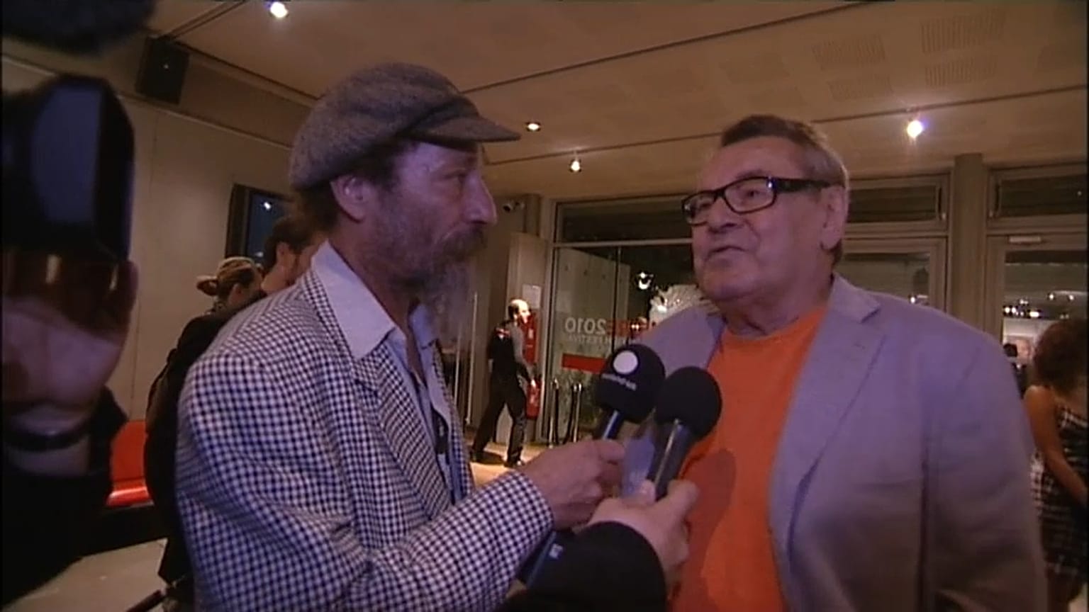 É o adeus ao realizador Milos Forman