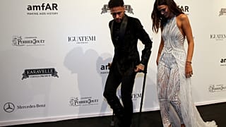 Neymar ve sevgilisi AİDS ile mücadele vakfının yıllık galasında