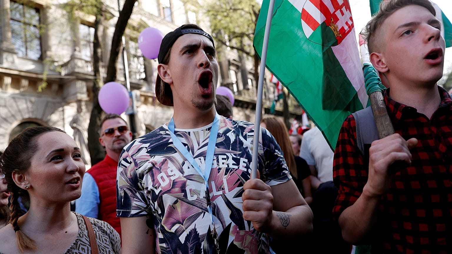 Anti-government protest in Hungary draws thousands