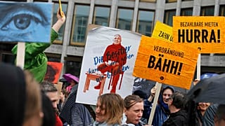 Mehr als 13.000 protestieren gegen hohe Mieten in Berlin