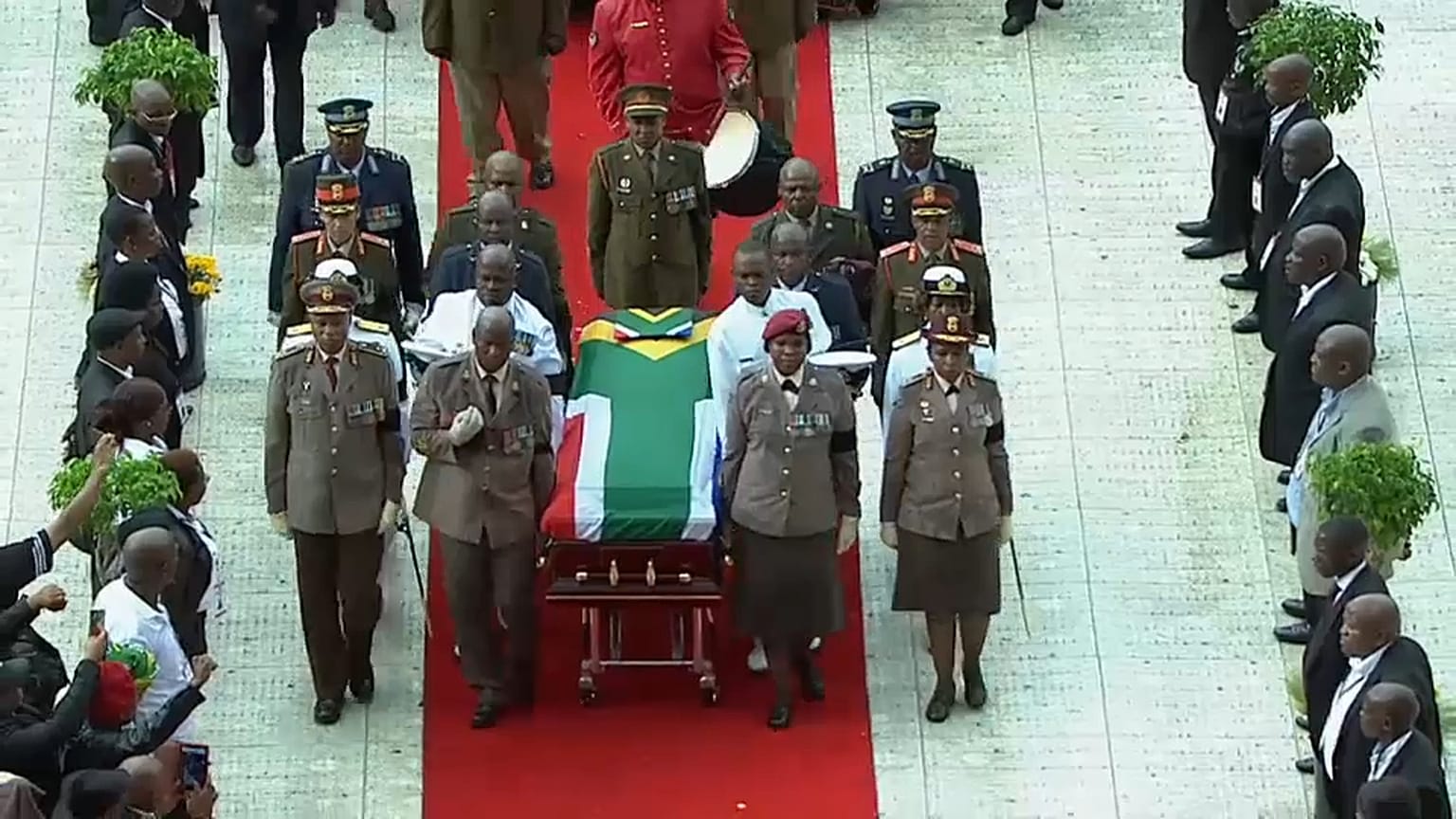 I funerali di Winnie Mandela 