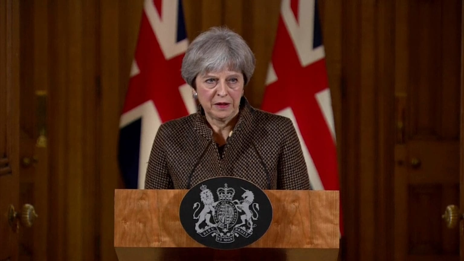 British Prime Minister Theresa May 