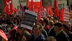 Los pensionistas siguen en pie de guerra en España