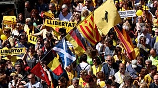 "Llibertat pour les indépendantistes !"