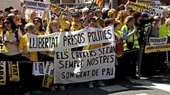 Barcelona protest