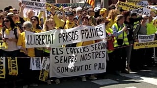 Barcelona protest
