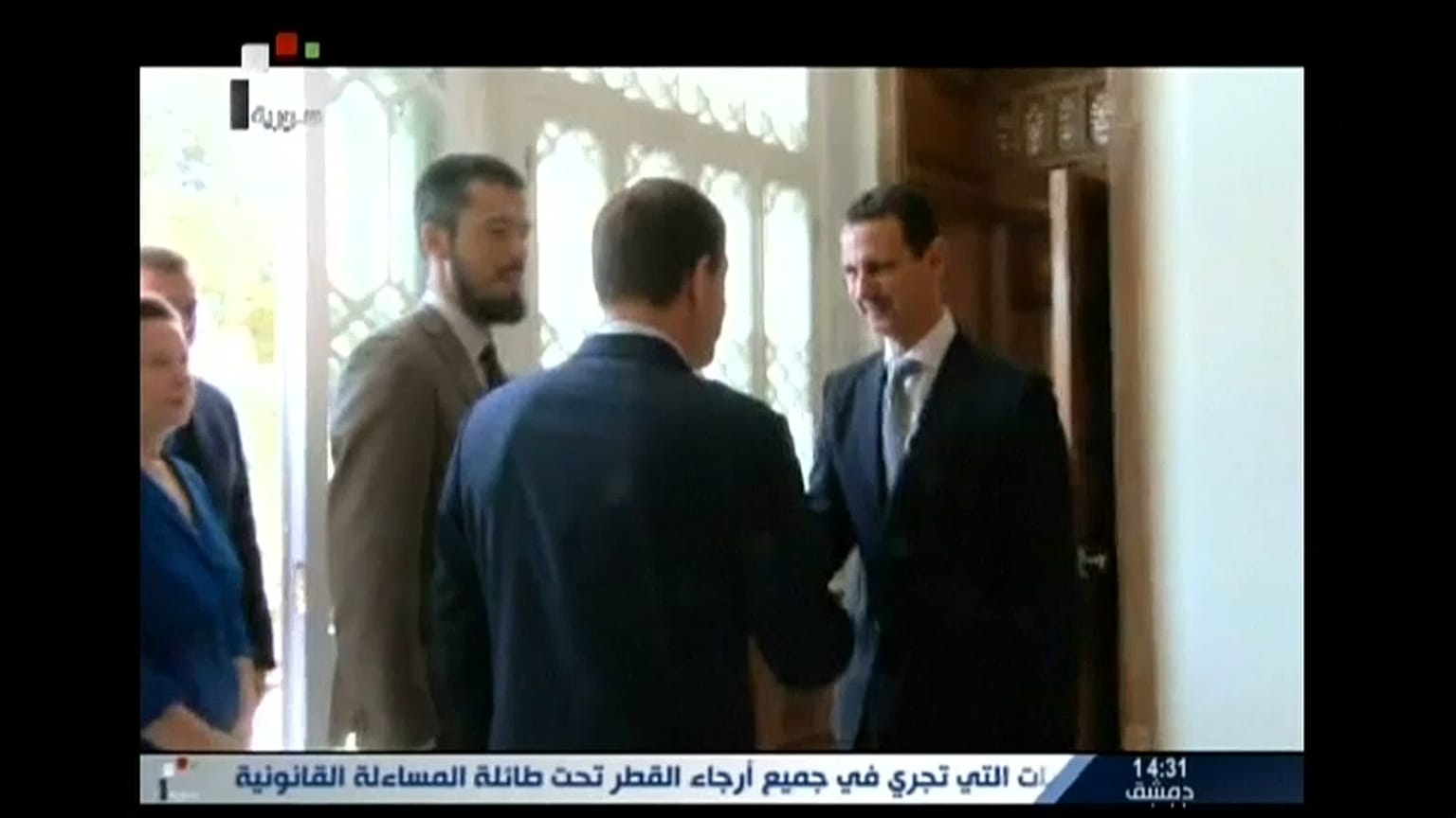 Bashar al-Assad reuniu-se com deputados russos
