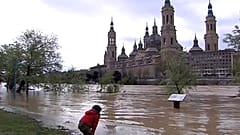 La cuenca del Ebro en alerta por las crecidas