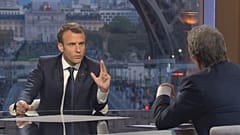 Macron justifie des frappes "légitimes" et "réussies"