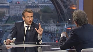 Macron justifie des frappes "légitimes" et "réussies"