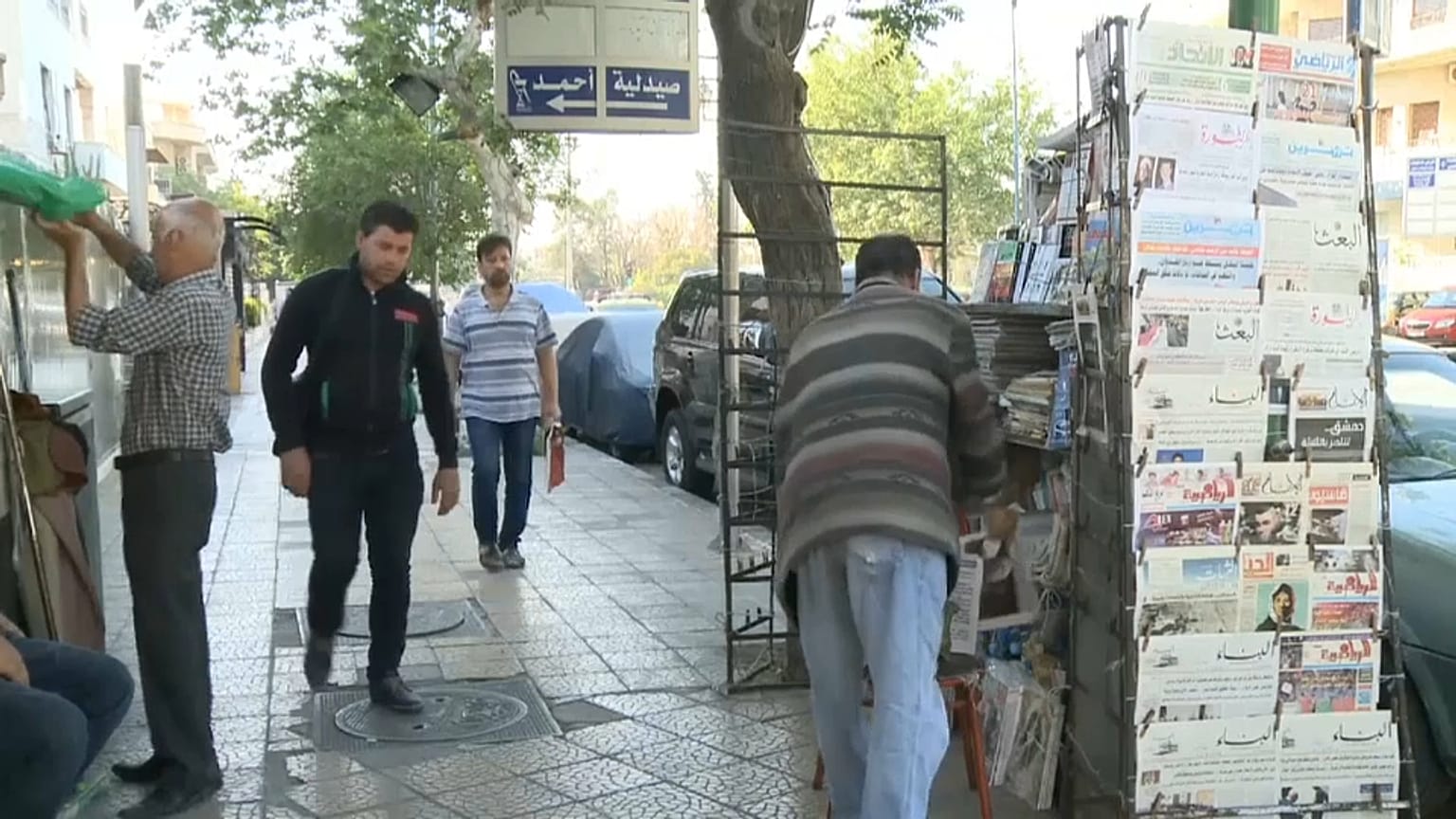 There has been widespread condemnation of the West across Syrian press