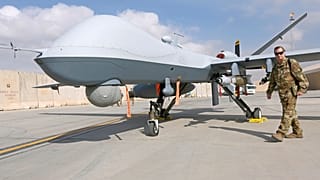 طائرة بلا طيار أميركية من نوع MQ-9 Reaper 
