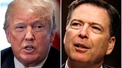 Ex-FBI boss Comey brands Trump 'morally unfit to be president'
