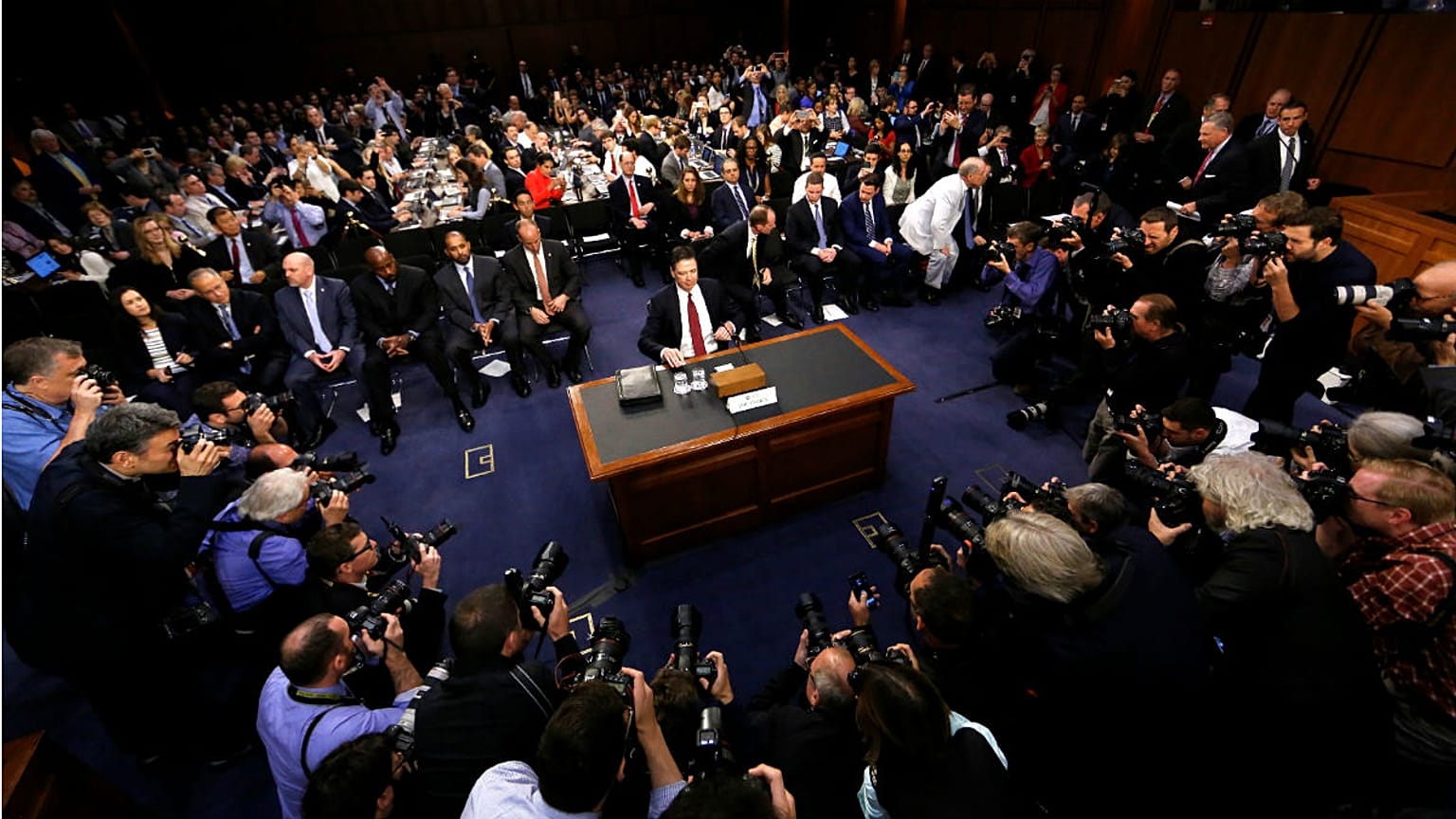 James Comey a szenátusi meghallgatásán