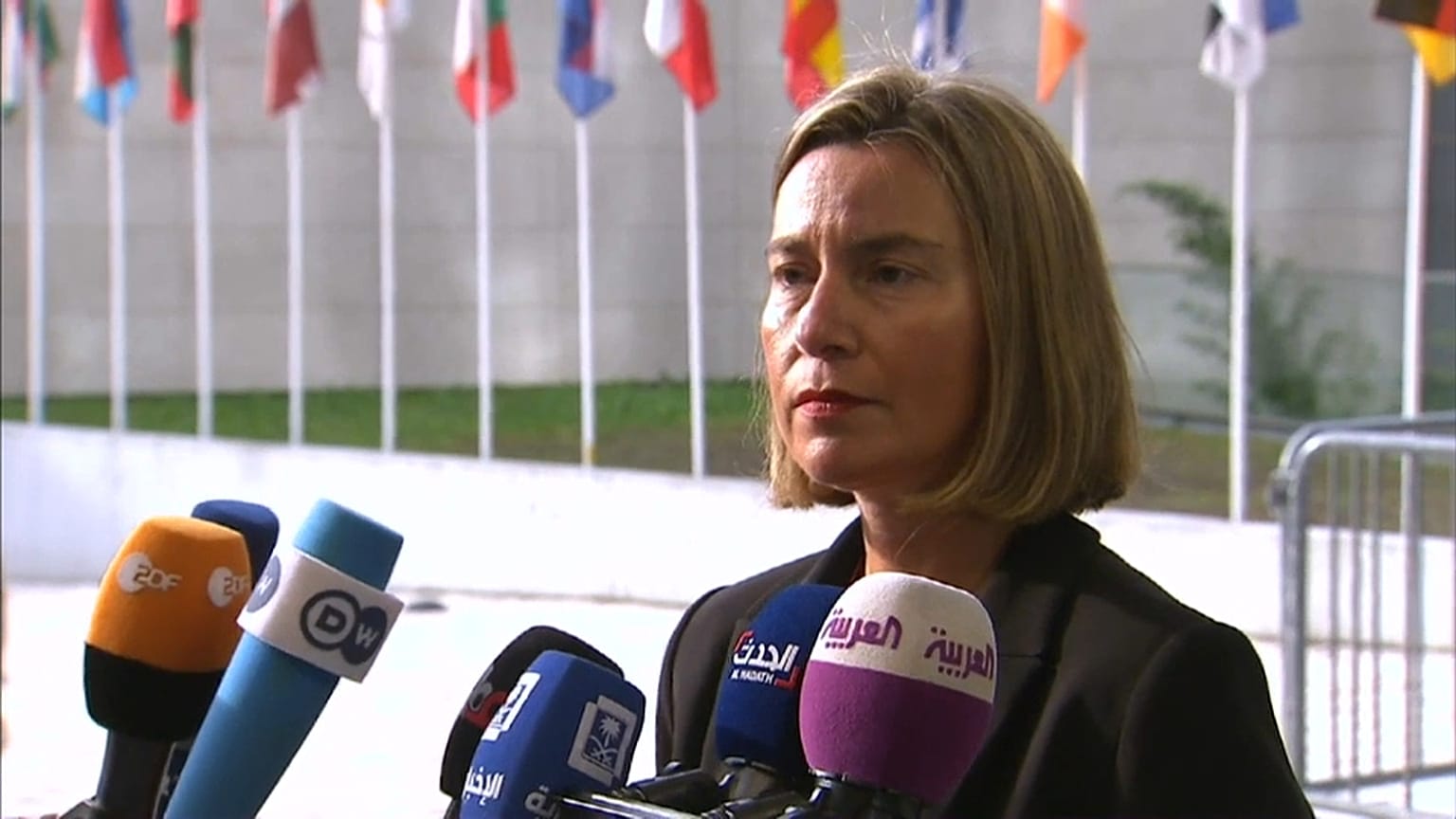 EU seeks common line on Syria
