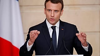 Le président français Emmanuel Macron