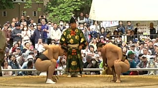 Scandal hit sumo wrestlers bounce back
