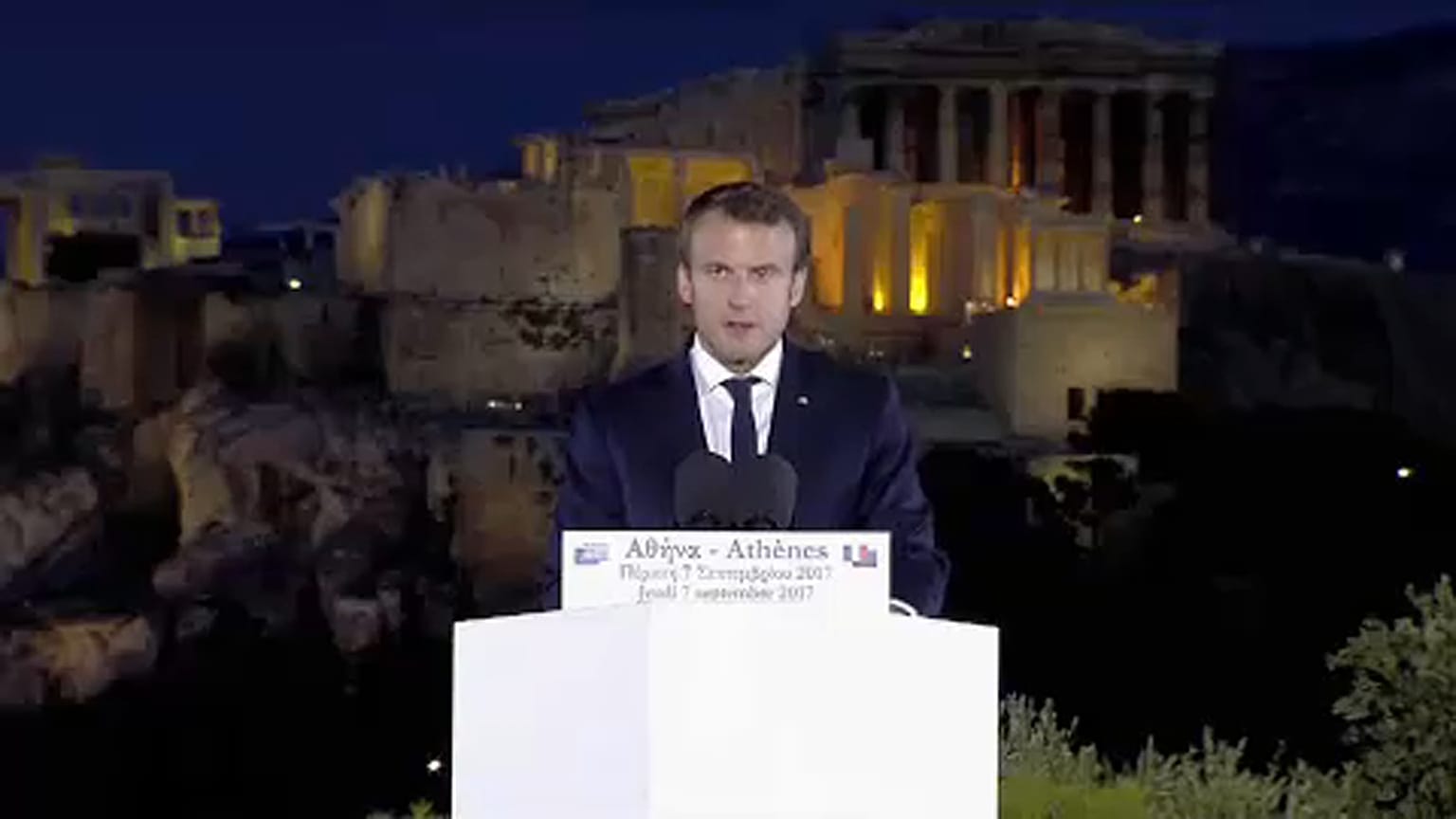 Ο Πρόεδρος Μακρόν πάει... Ευρωκοινοβούλιο. 