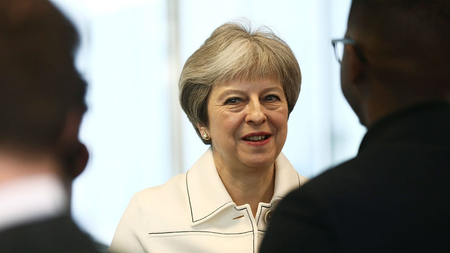 Britain's Prime Minister Theresa May