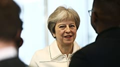 Britain's Prime Minister Theresa May