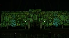 Buckingham Sarayı yemyeşil oldu