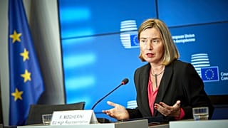 La cheffe de la diplomatie européenne Federica Mogherini