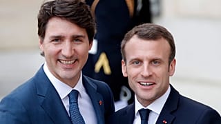 Justin Trudeau et Emmanuel Macron défendent le CETA