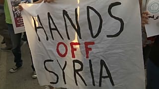 Антиамериканская демонстрация на Кипре
