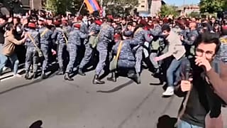 Confrontos com a polícia em Ierevan