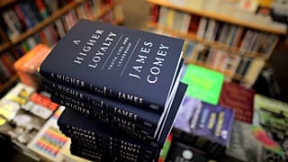 Sales of the former FBI director's memoir were reported to be brisk