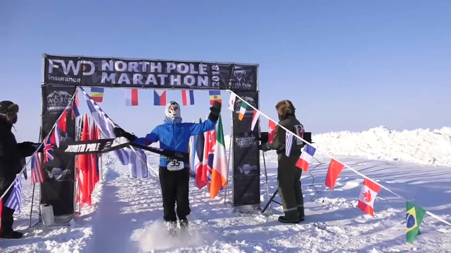 Di corsa al Polo Nord