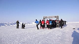 Eksi 33 derecede 42 kilometre koşmak: Kuzey Kutbu Maratonu