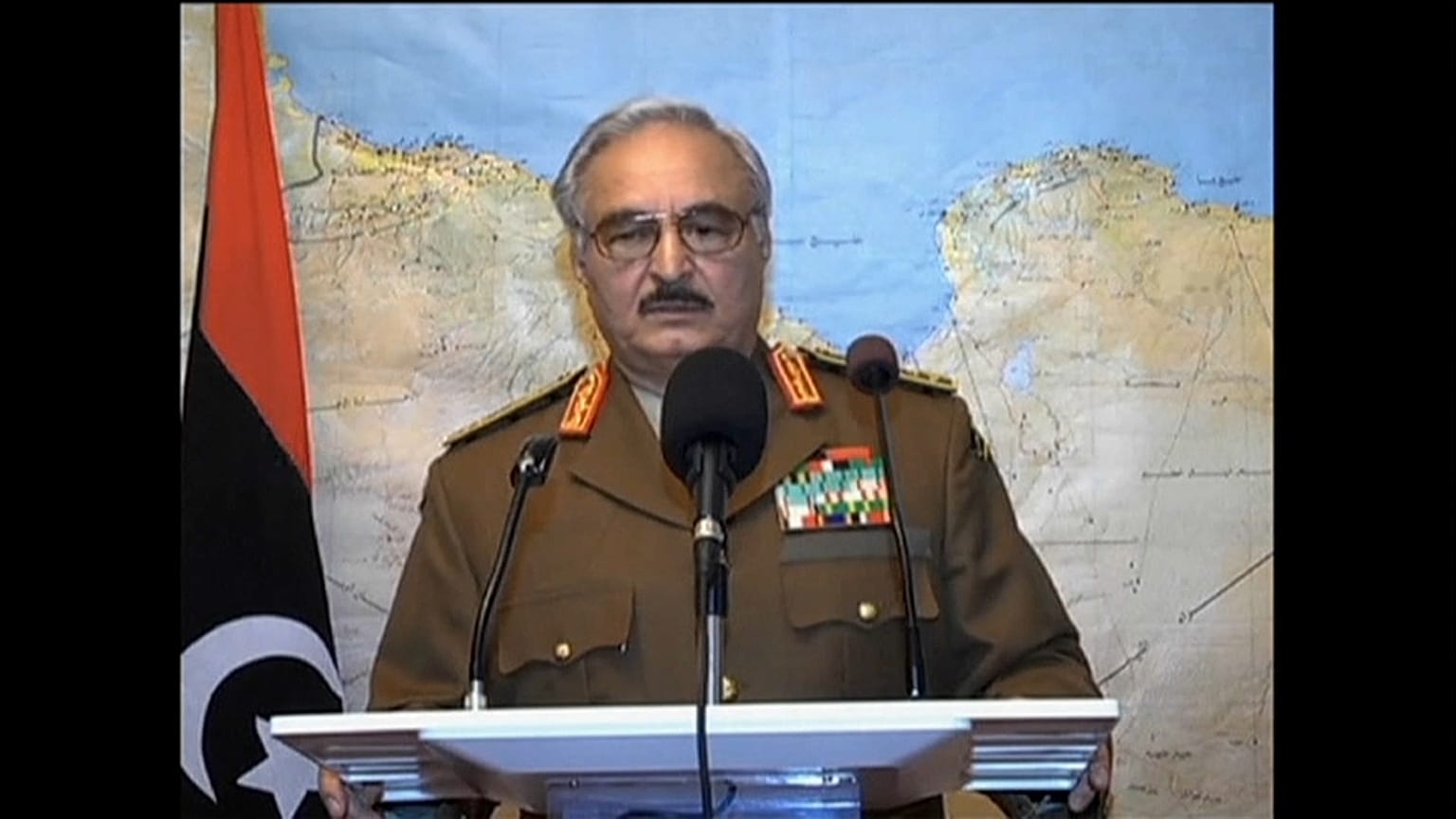 Libia, per l'Enl "il maresciallo Haftar è ricoverato a Parigi"
