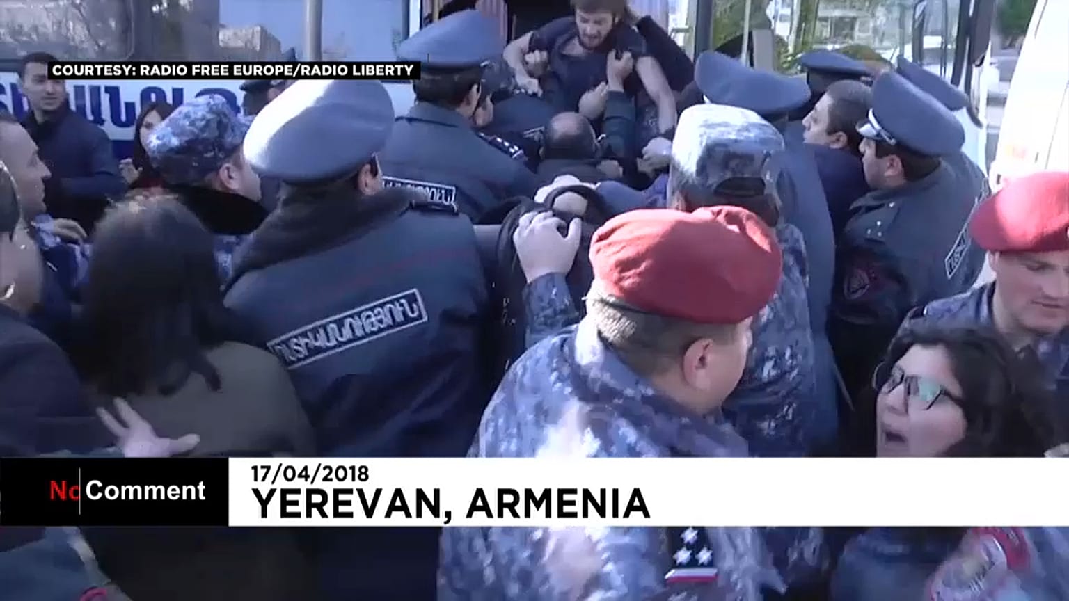 protests continue in Armenia 