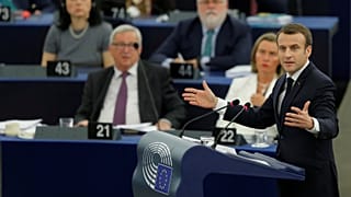 Le président français Emmanuel Macron